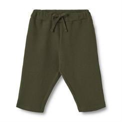 Wheat sweatpants Costa - Pine needle